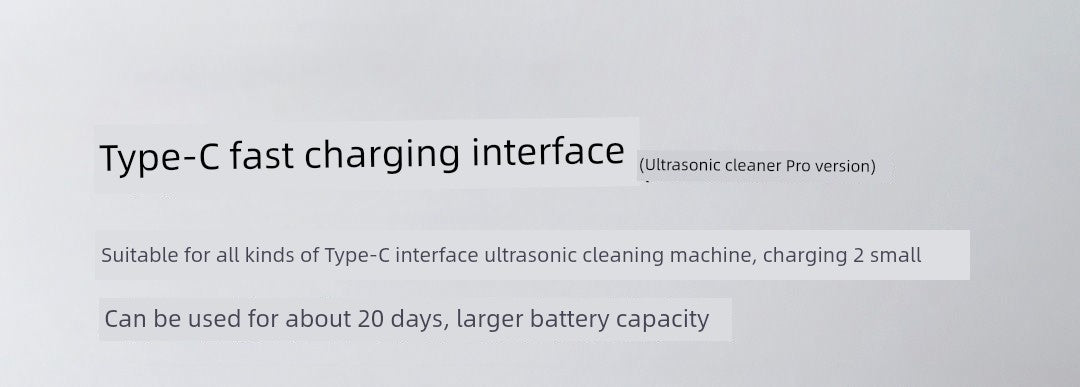 Xiaomi PICOOC Ecological Chain Brand Eraclean Ultrasonic Cleaning Machine Small Automatic Glasses Washing For Home