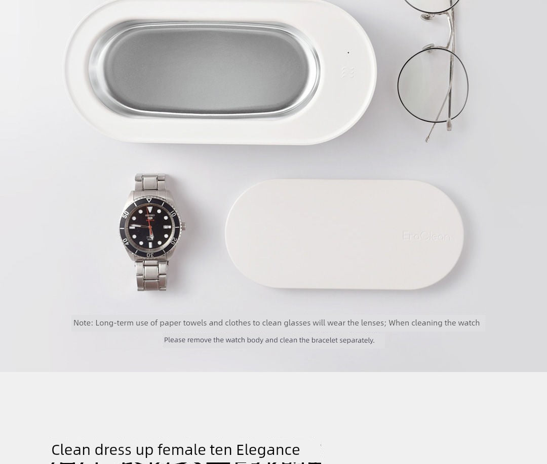 Xiaomi PICOOC Ecological Chain Brand Eraclean Ultrasonic Cleaning Machine Small Automatic Glasses Washing For Home