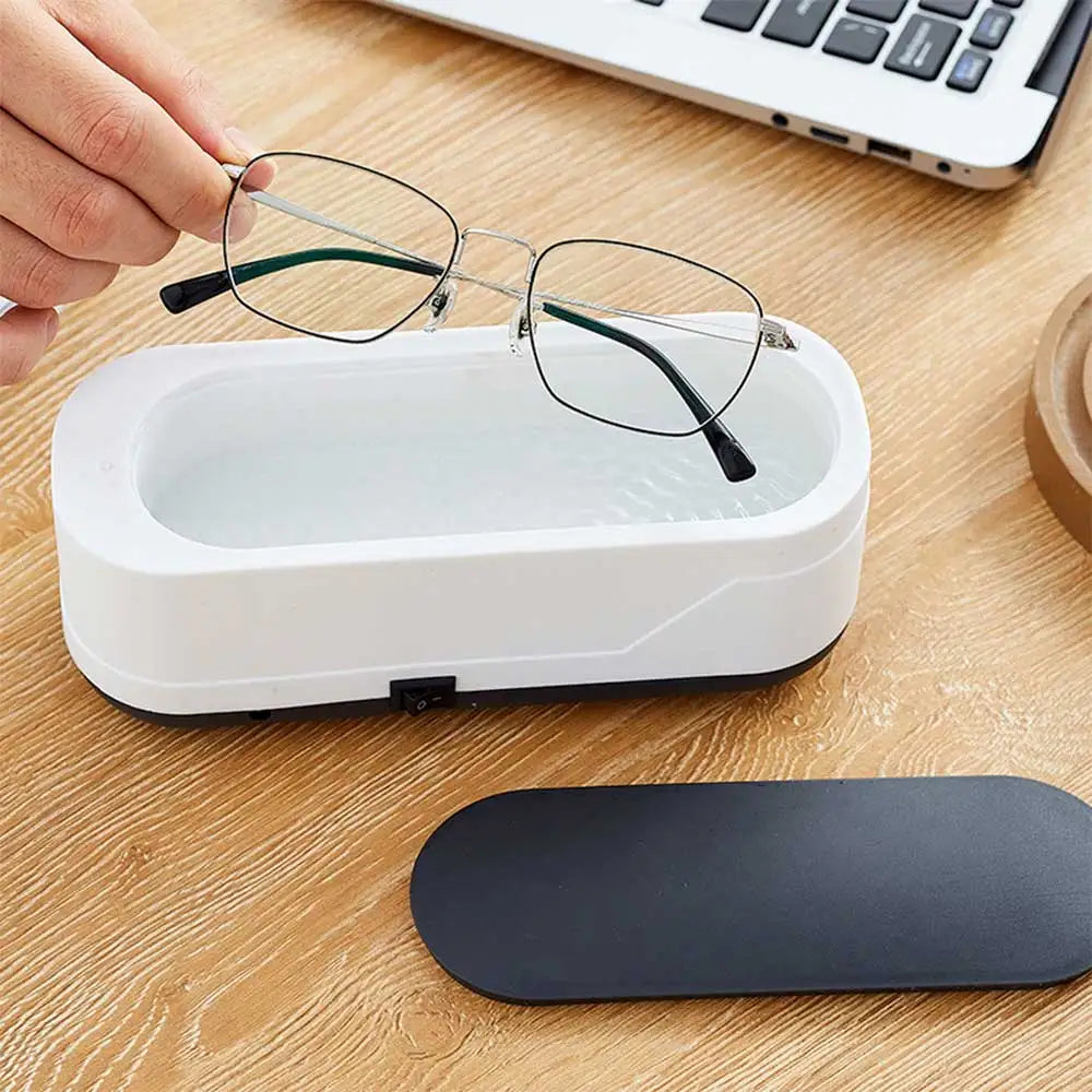 Xiaomi Ultrasonic Cleaning Machine 45000Hz High Frequency Vibration USB Charging Battery 360°Jewelry Glasses Watch Ring Cleaner